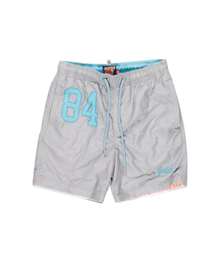 Superdry Gray Polyester Swimwear