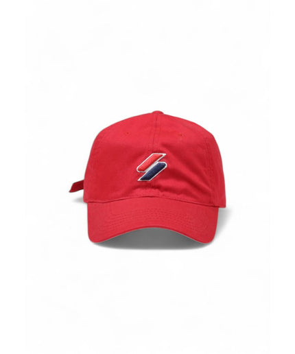 Superdry Red Cotton Hats & Cap