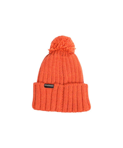 Napapijri Orange Acrylic Hats & Cap