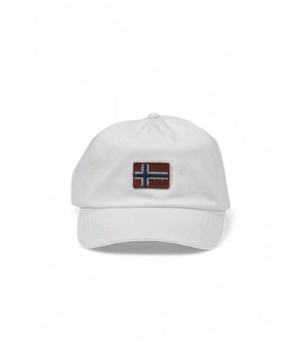 Napapijri White Cotton Hats & Cap