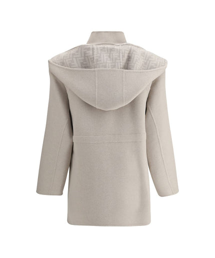 Fendi Wool Coat with removable hood