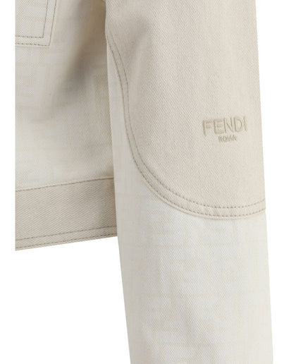 Fendi FF print Denim Gacket