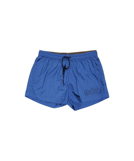 Hugo Boss Blue Polyamide Swimwear