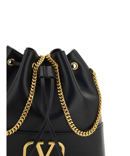 Valentino Garavani Mini Vlogo Bucket Bag