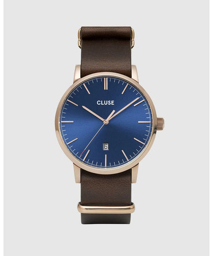 Cluse Brown Leather Watch