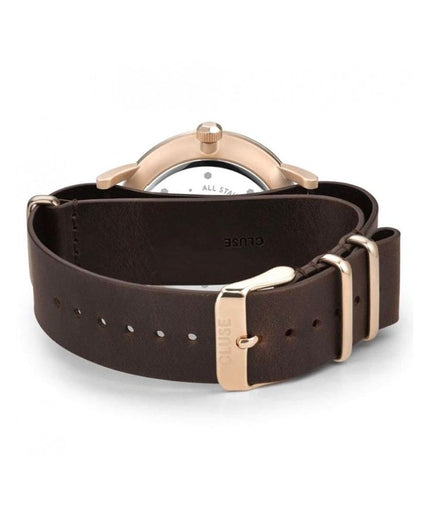 Cluse Brown Leather Watch