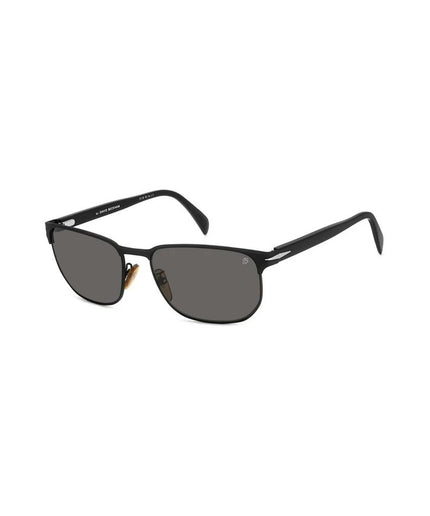 David Beckham Black Metal Sunglasses