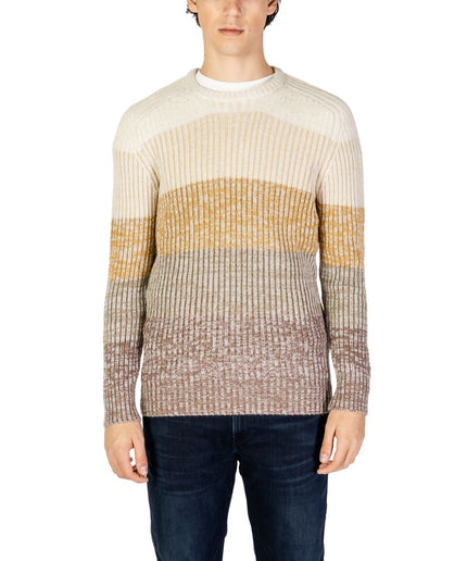 Hydra Clothing Beige Acrylic Sweater