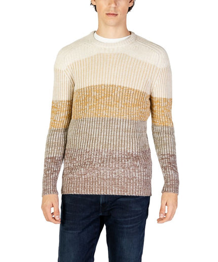 Hydra Clothing Beige Acrylic Sweater