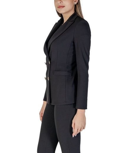 Rinascimento Black Polyester Suits & Blazer