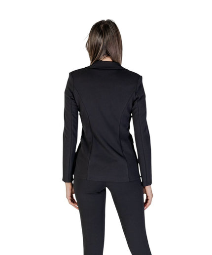 Rinascimento Black Polyester Suits & Blazer