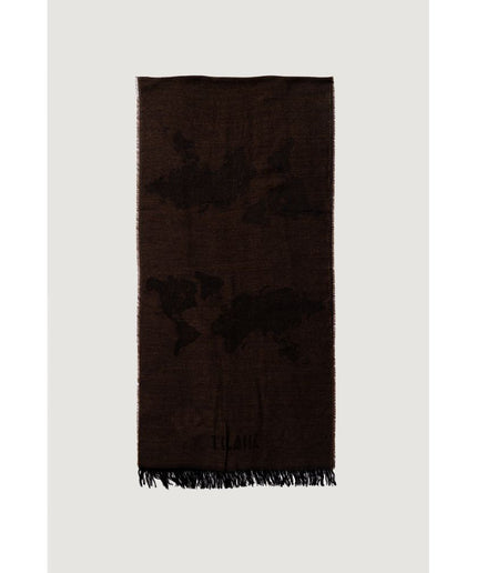 Alviero Martini Prima Classe Brown Viscose Scarf