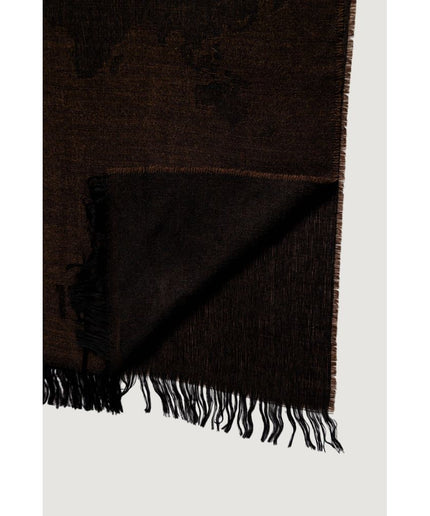 Alviero Martini Prima Classe Brown Viscose Scarf