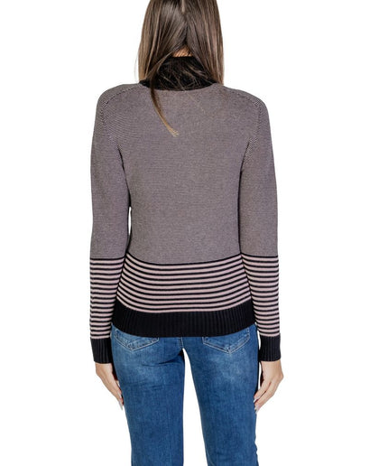 Sandro Ferrone Bicolor Viscose Sweater