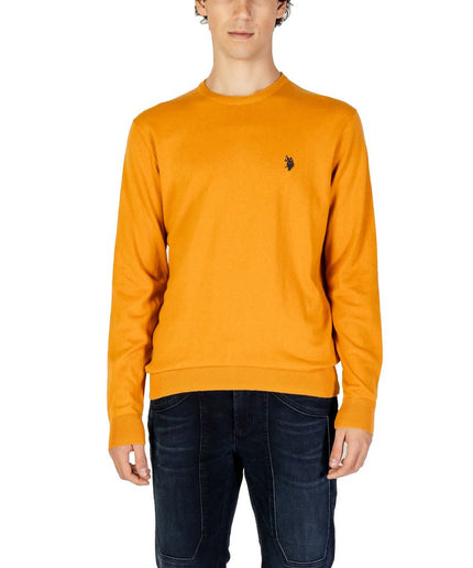 U.S. POLO ASSN. Orange Cotton Sweater