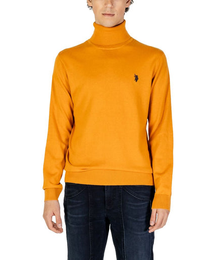 U.S. POLO ASSN. Orange Cotton Sweater