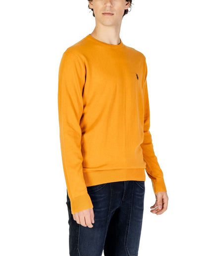 U.S. POLO ASSN. Orange Cotton Sweater