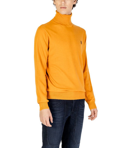 U.S. POLO ASSN. Orange Cotton Sweater