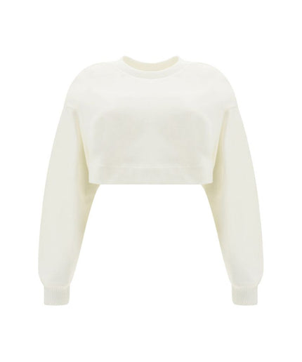 Alexander McQueen Cropped Sweatshirt