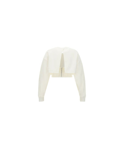 Alexander McQueen Cropped Sweatshirt