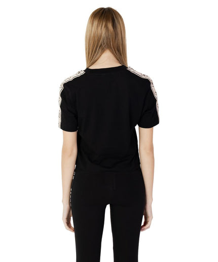 Guess Active Black Cotton Tops & T-Shirt