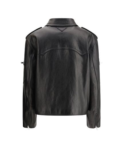 Prada Biker leather Jacket