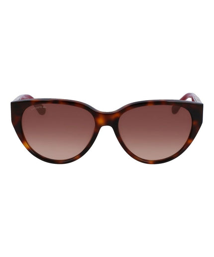 Lacoste Brown Acetate Sunglasses