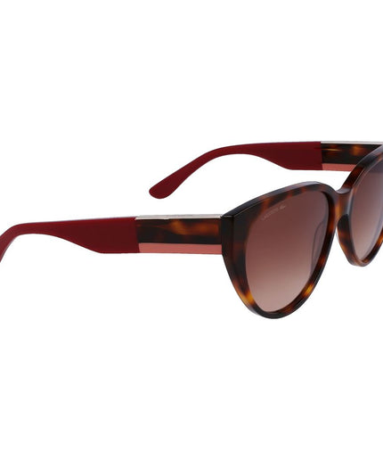 Lacoste Brown Acetate Sunglasses