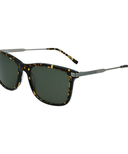 Lacoste Brown Metal Sunglasses