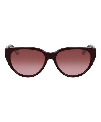 Lacoste Red Acetate Sunglasses