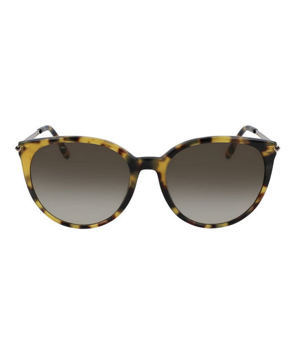 Lacoste Brown Metal Sunglasses