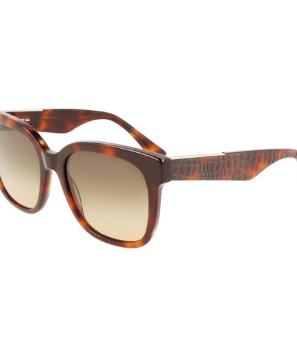 Lacoste Brown Acetate Sunglasses