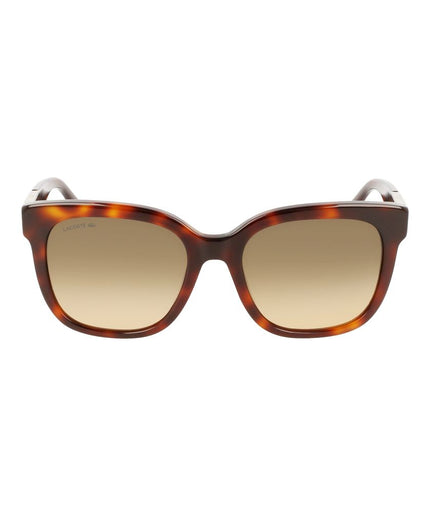 Lacoste Brown Acetate Sunglasses