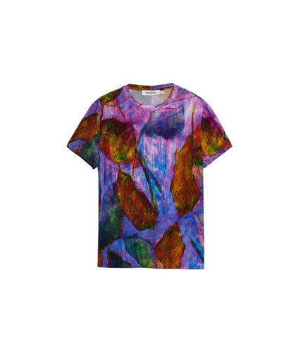 Desigual Purple Viscose Tops & T-Shirt