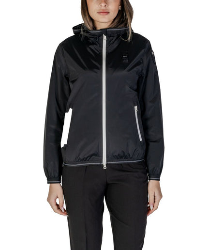 Blauer Black Polyamide Jackets & Coat