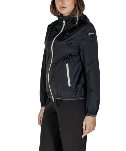 Blauer Black Polyamide Jackets & Coat