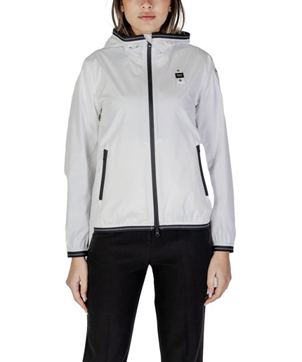 Blauer White Polyamide Jackets & Coat