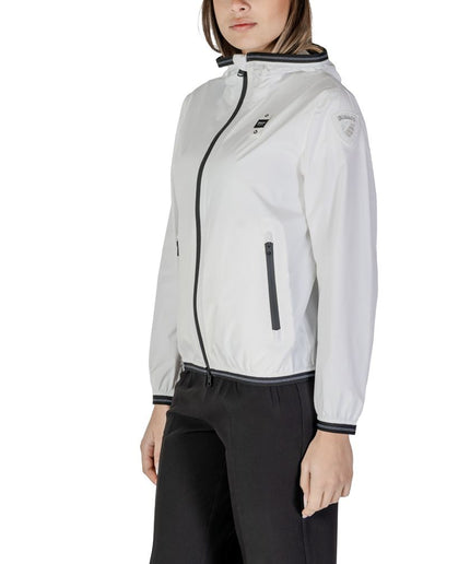 Blauer White Polyamide Jackets & Coat