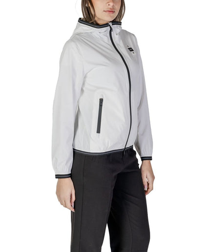 Blauer White Polyamide Jackets & Coat