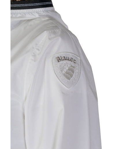 Blauer White Polyamide Jackets & Coat