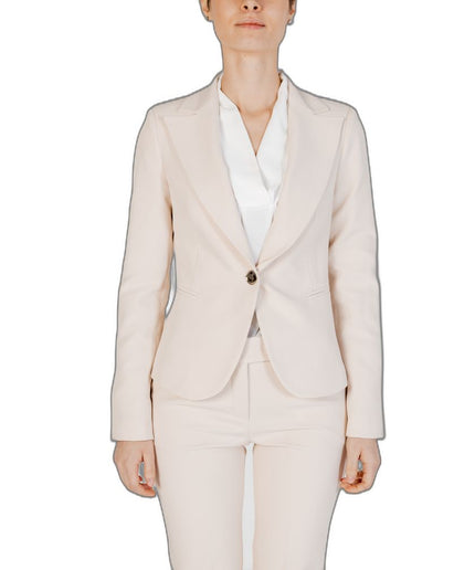 Rinascimento Beige Polyester Suits & Blazer