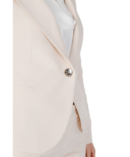 Rinascimento Beige Polyester Suits & Blazer