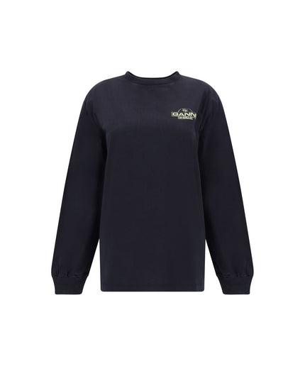 Ganni Long Sleeve Jersey