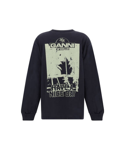 Ganni Long Sleeve Jersey