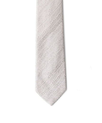 Emporio Armani Silver Silk Ties & Bowty