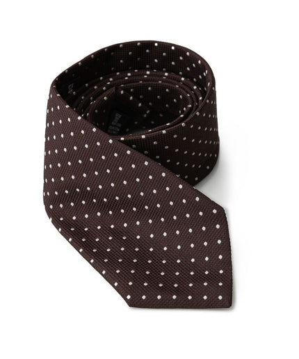 Emporio Armani Brown Silk Ties & Bowty