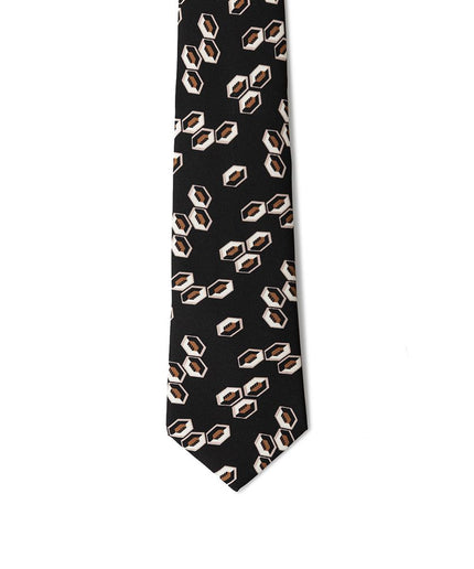 Giorgio Armani Black Silk Ties & Bowty