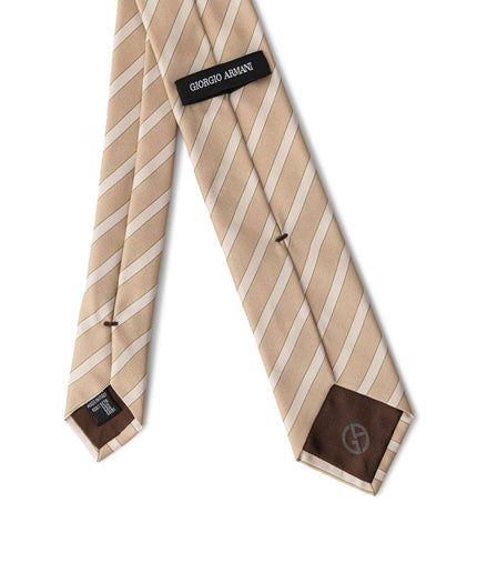 Giorgio Armani Gold Silk Ties & Bowty