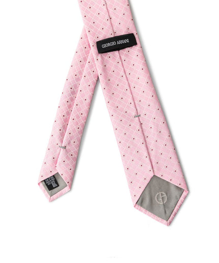 Giorgio Armani Pink Silk Ties & Bowty