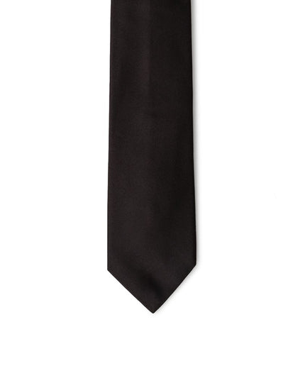 Giorgio Armani Black Silk Ties & Bowty